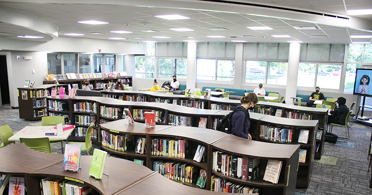 High school library