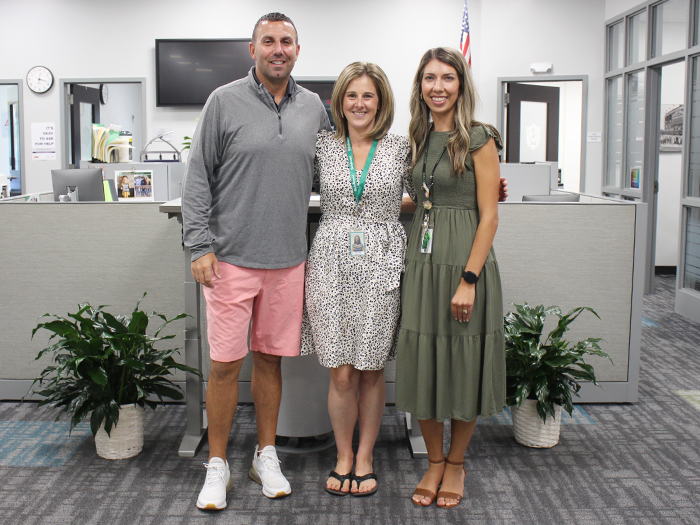 Counselors pose for group photo