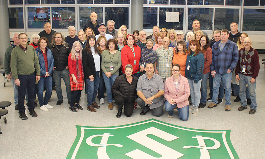 Transportation Department poses for group photo