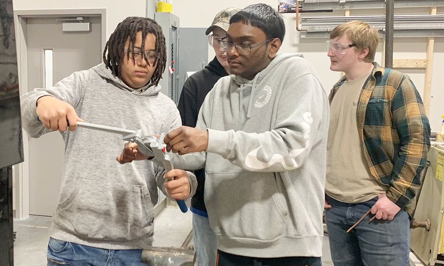 Students learn about CTE opportunities
