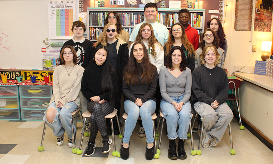 Group photo of students