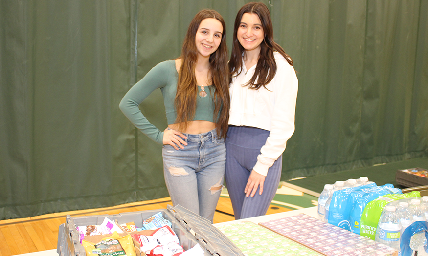 Students volunteer at blood drive