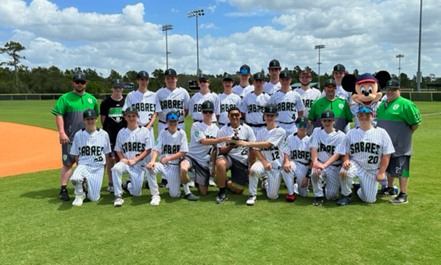 Group photo of baseball team