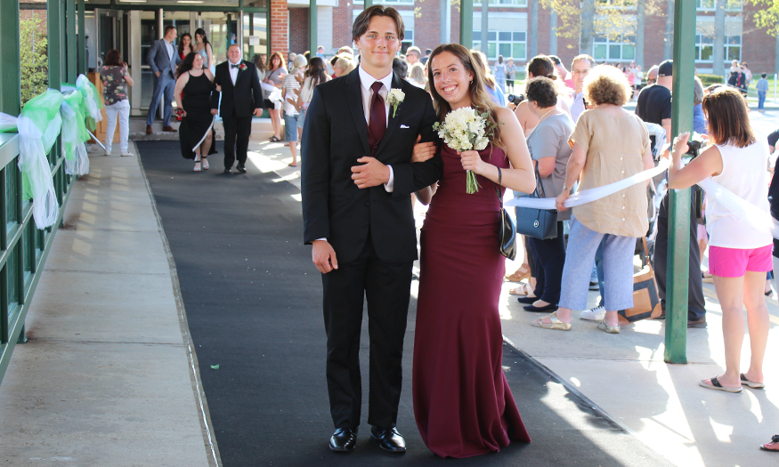 Students at Prom Walk-In