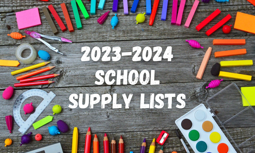 2023-2024 School Supply Lists