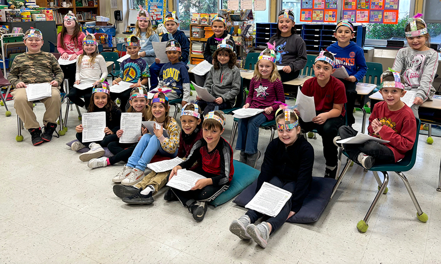 Group photo of students