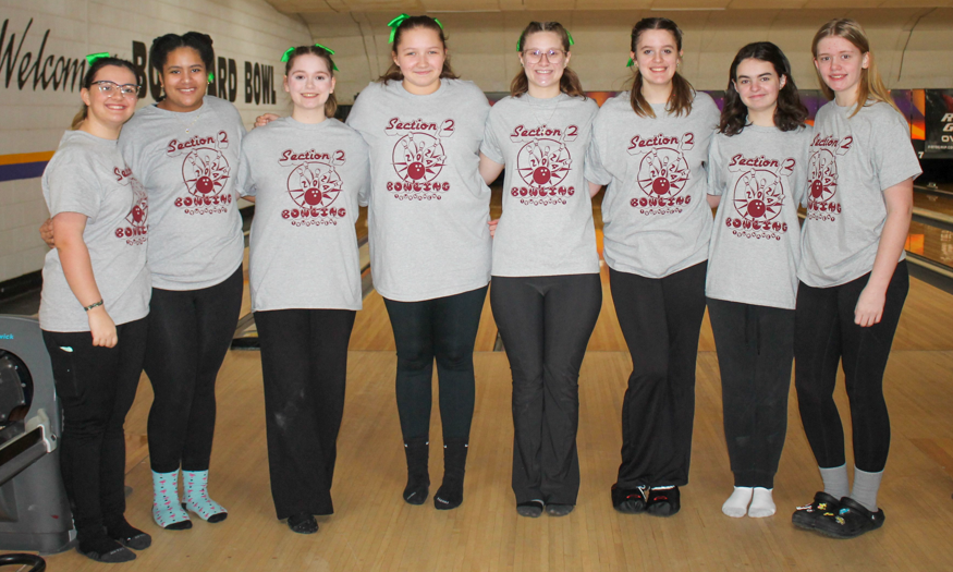 Girls bowling team