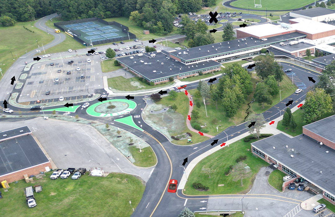 Map of High School campus
