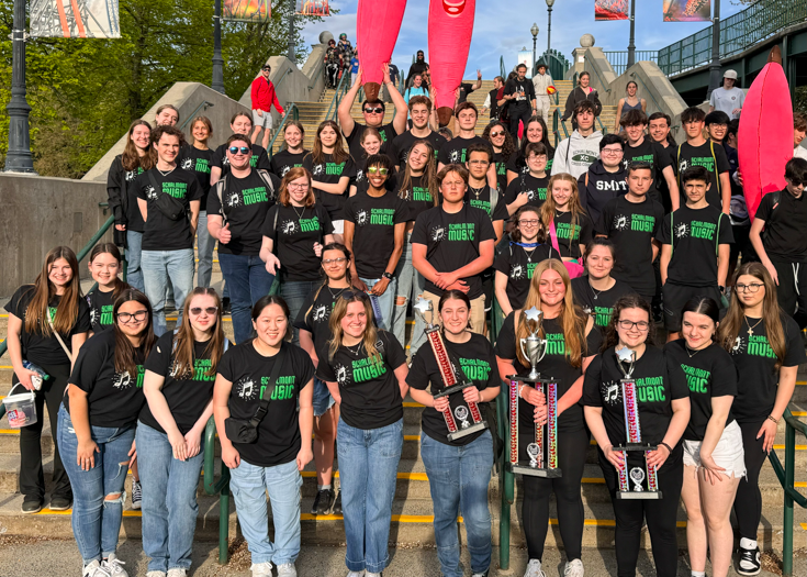 Group photo of student musicians