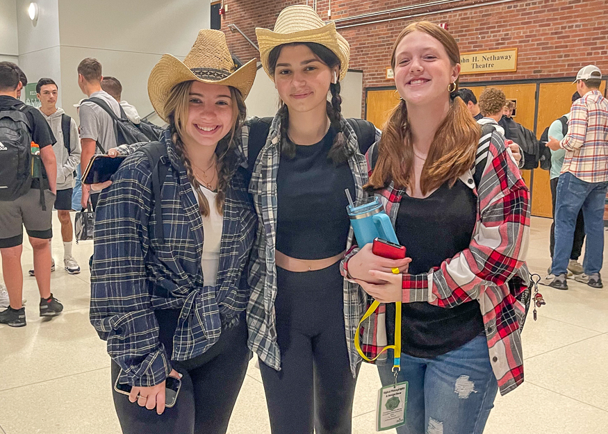 Students pose for photo