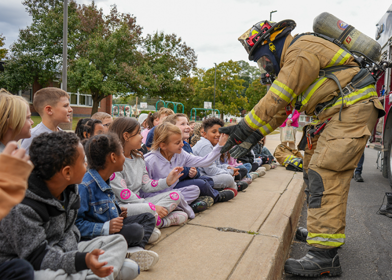 Fire Prevention Day at Jefferson Schalmont