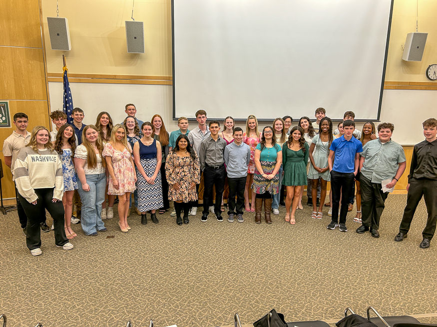 Group photo of students