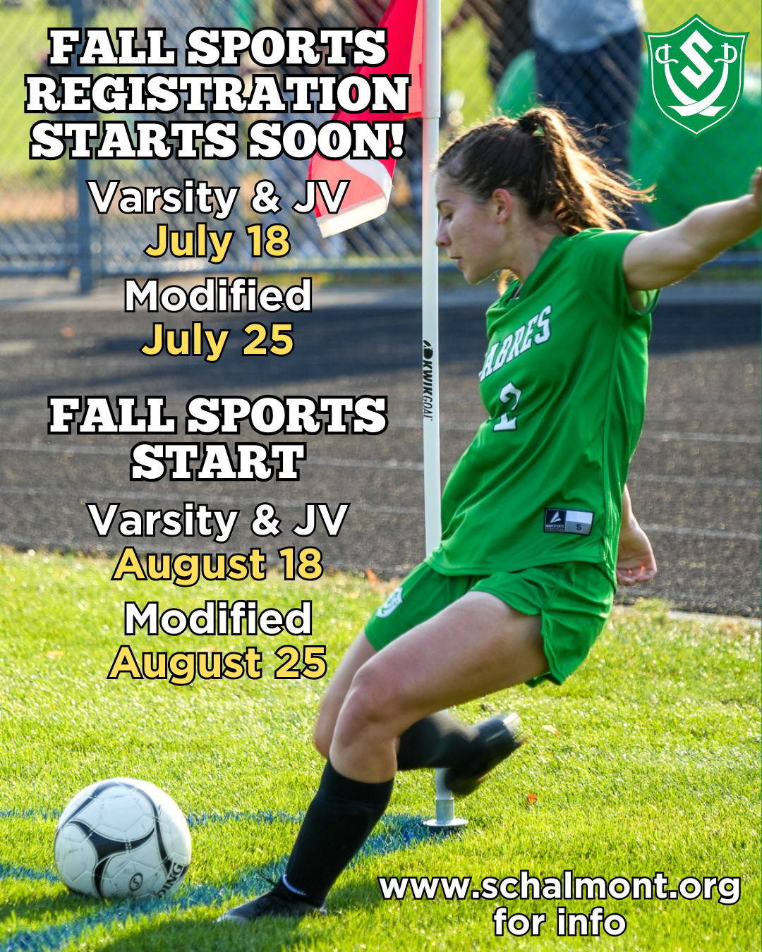 Fall Sports graphic