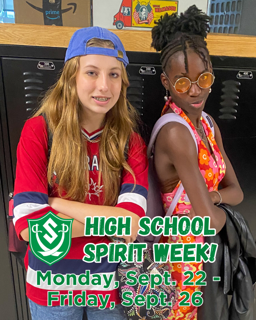 Spirit Week graphic
