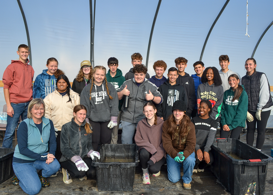 Group photo of students