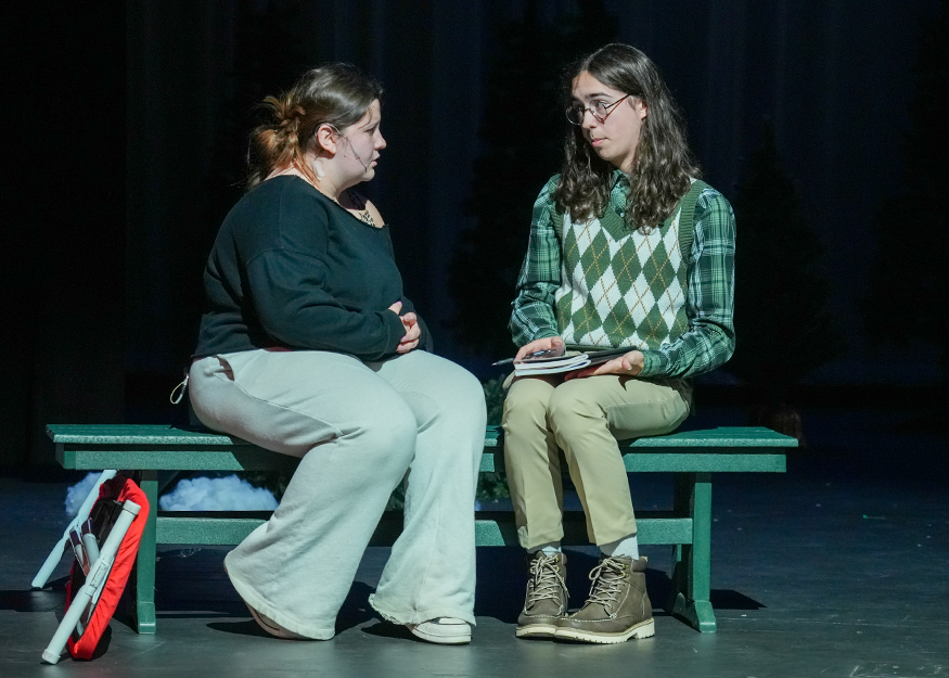 Students rehearse play