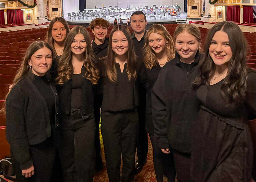 Group photo of students