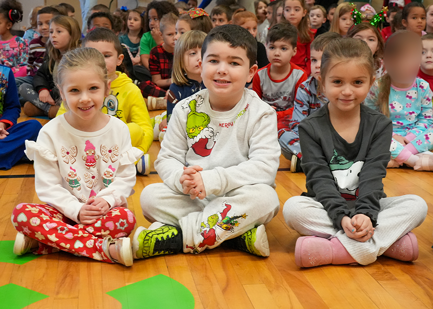 Students pose for photo
