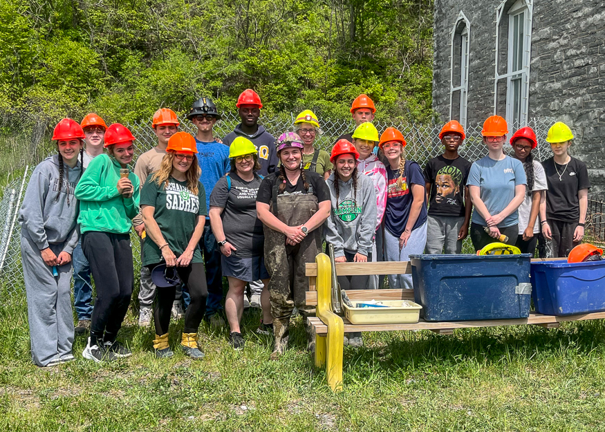 Group photo of students