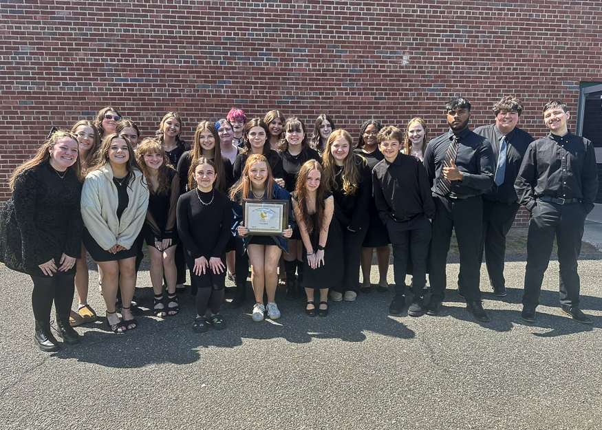 Group photo of students