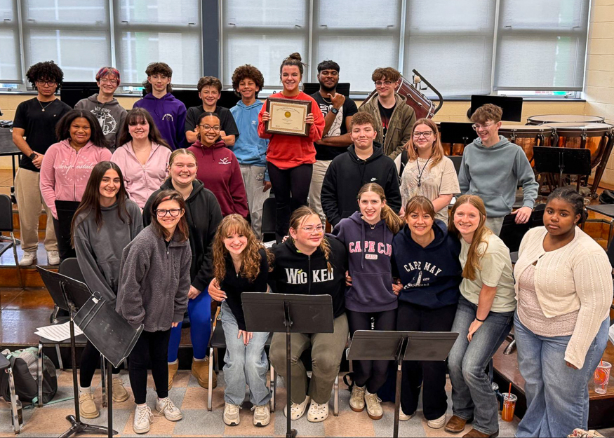 Group photo of students