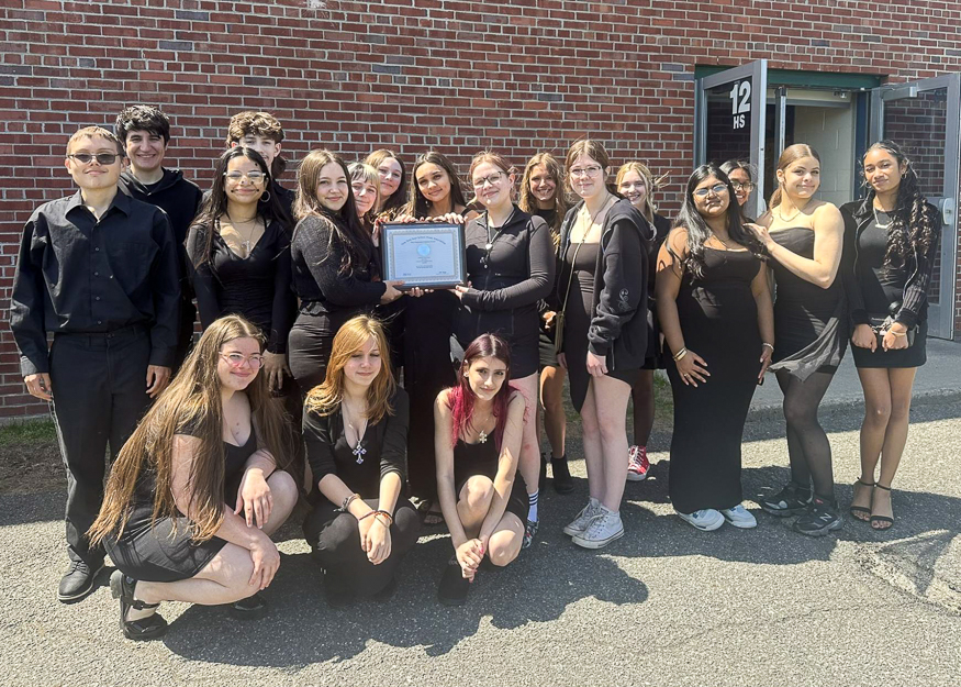 Group photo of students