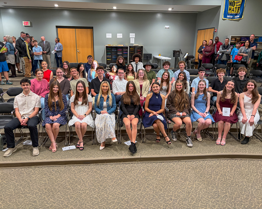 Group photo of students