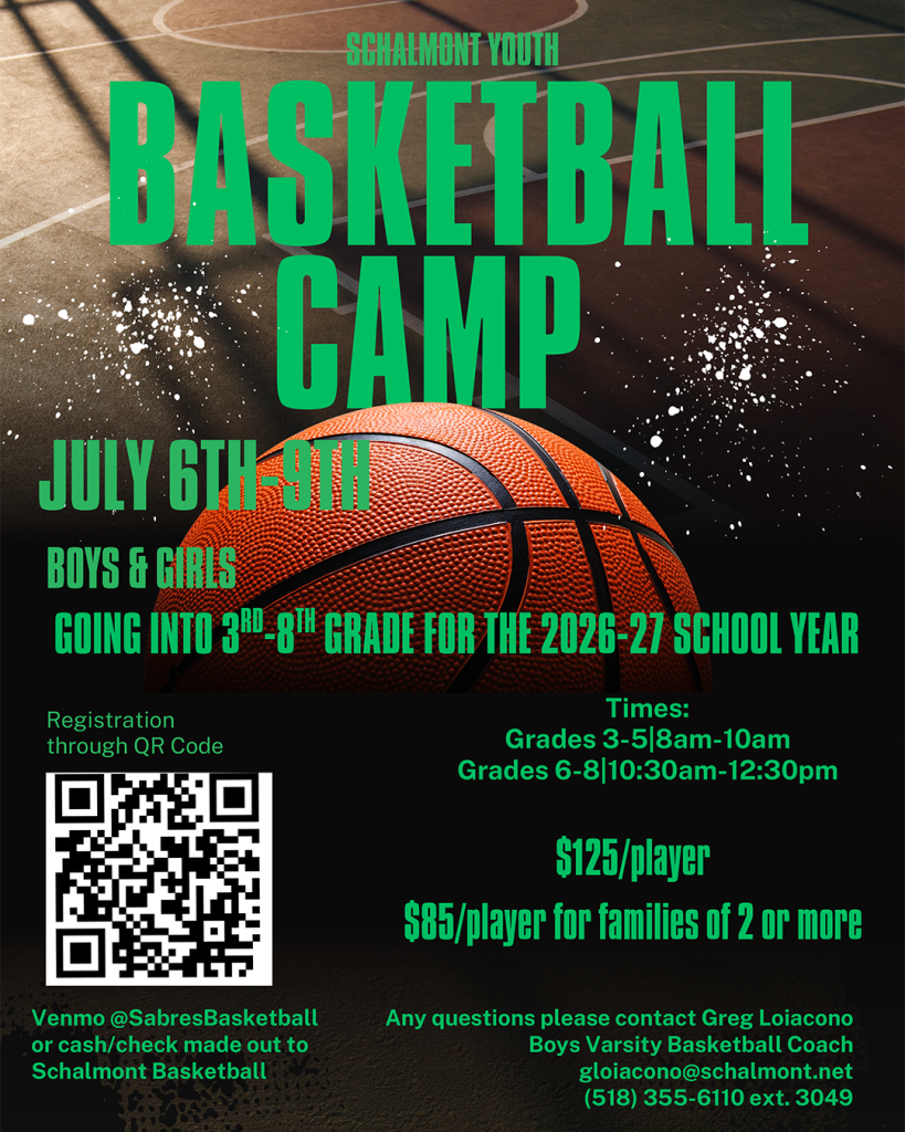 Youth Basketball Camp flyer