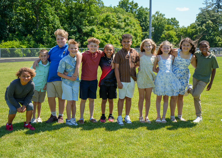Group photo of students