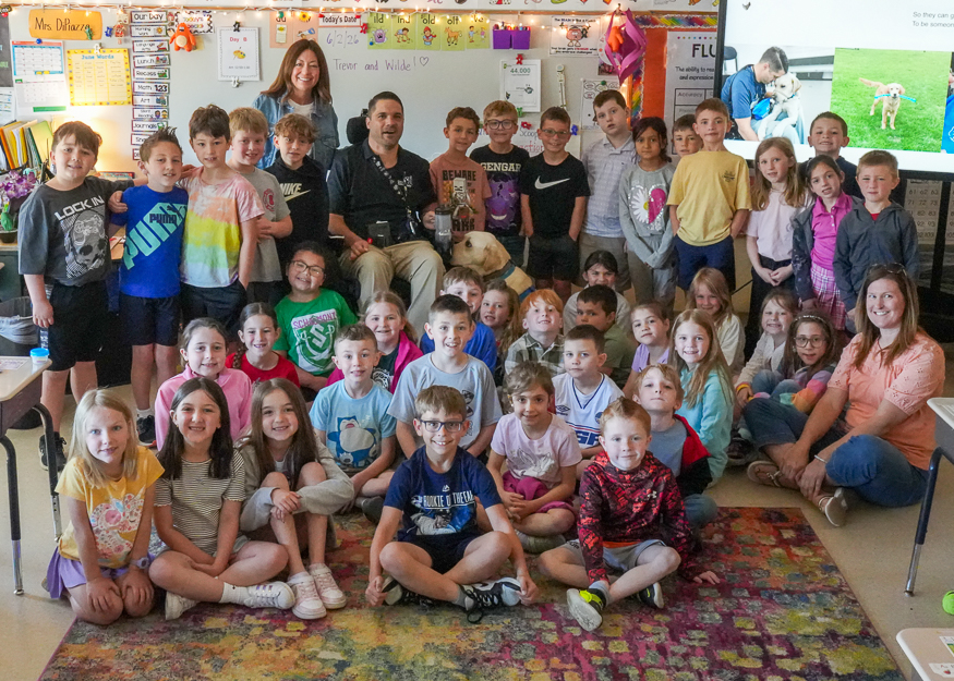 Group photo of class